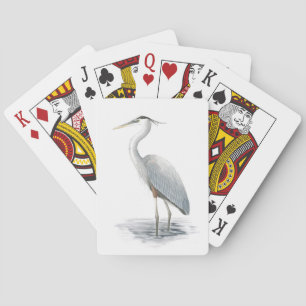 Great Blue Heron Playing Cards