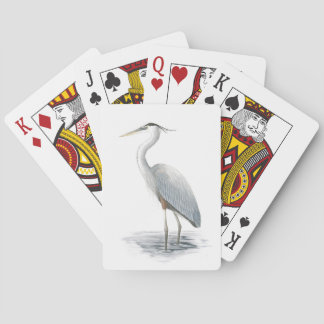 Great Blue Heron Playing Cards