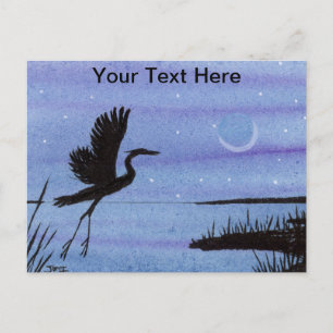 Great Blue Heron Postcard