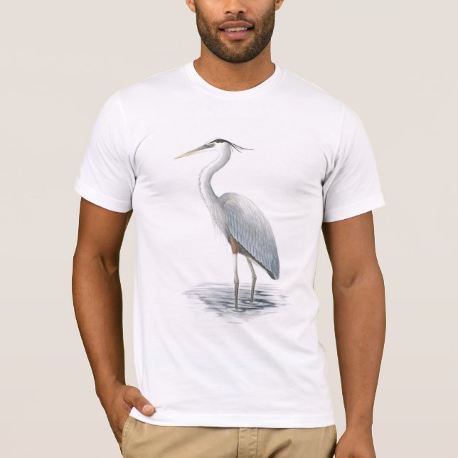 Great Blue Heron T-Shirt (Front)