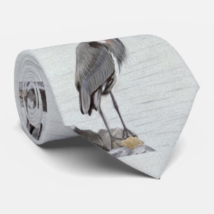 Great Blue Heron Tie