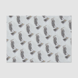 Great Blue Heron Tissue Paper