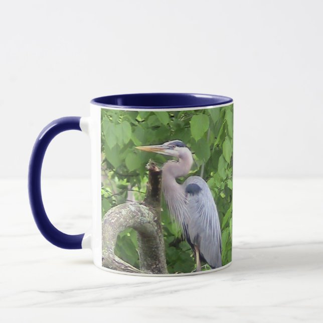 Great Blue Herons Mug (Left)