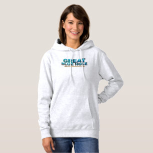 Great Blue Hole Belise Deep Ocean Sinkhole Wonder Hoodie