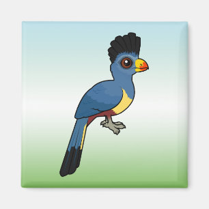 Great Blue Turaco Magnet