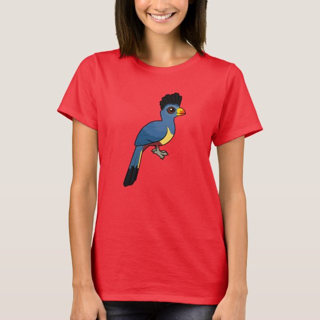 Great Blue Turaco T-Shirt (Front)