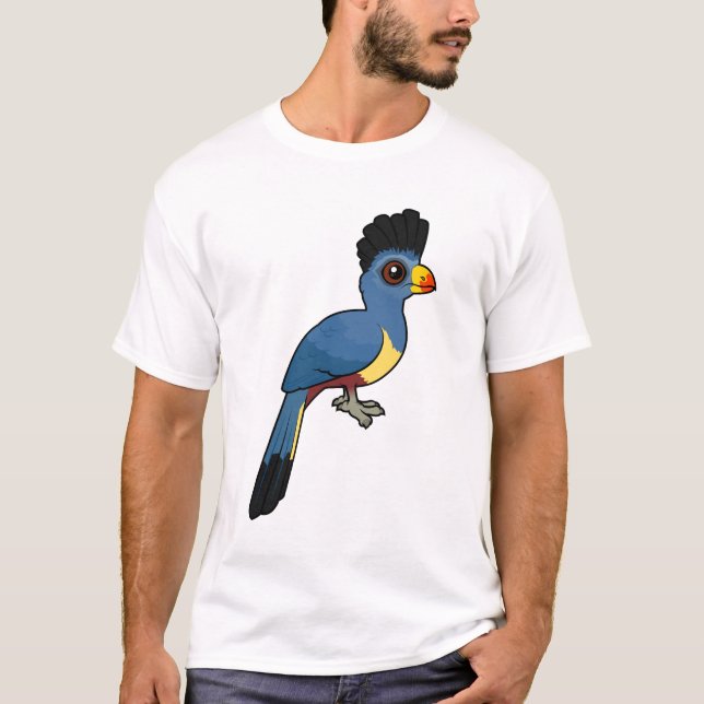 Great Blue Turaco T-Shirt (Front)