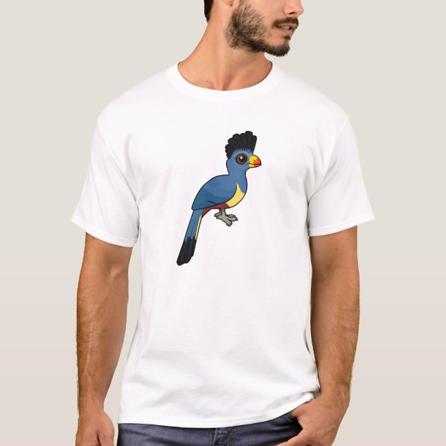 Great Blue Turaco T-Shirt (Front)