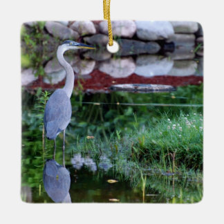 Great Blue Zen Ceramic Ornament