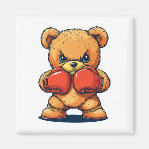 Great Boxer Outfit For Boxing Gloves Lovers  Magnet