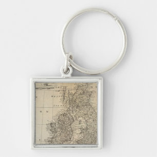 Great Britain and Ireland 2 Key Ring