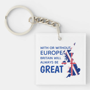 GREAT BRITAIN BREXIT EUROPE KEY RING