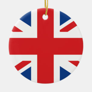 Great Britain Ceramic Tree Decoration
