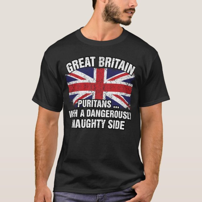 Great Britain Distress T-shirt (Front)