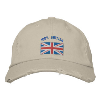 Great Britain embroidered hat