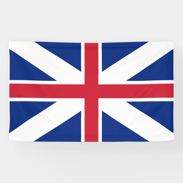 Great Britain flag (1707-1800) Banner (Horizontal)
