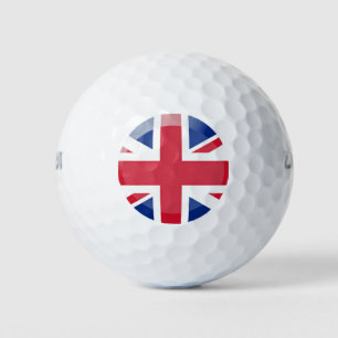 Great Britain flag Golf Balls
