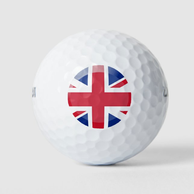 Great Britain flag Golf Balls (Front)