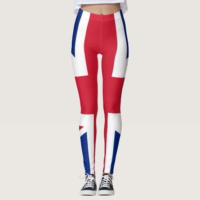 Great Britain flag leggings (Front)
