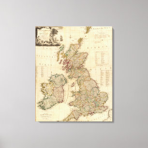 Great Britain, Ireland 2 Canvas Print