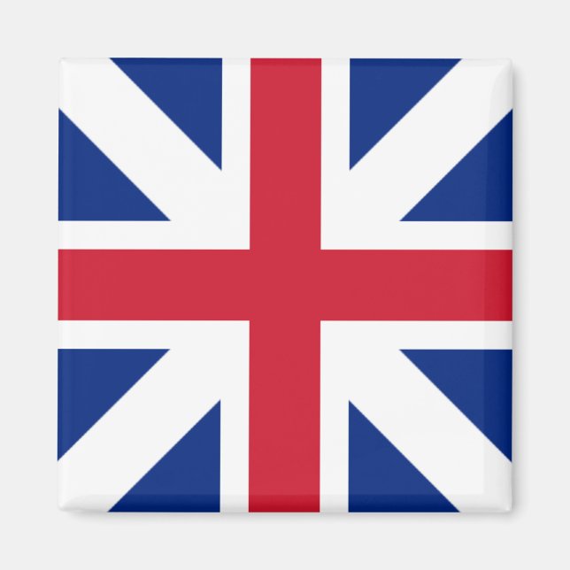 Great Britain Square Magnet (Front)