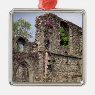 Great Britain, United Kingdom, Scotland. Ruins 2 Metal Tree Decoration