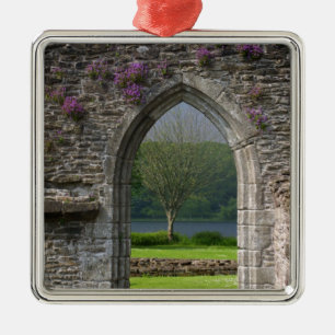 Great Britain, United Kingdom, Scotland. Ruins Metal Tree Decoration