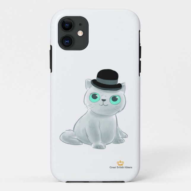 Great British Kittens - Cat iPhone / iPad case (Back)