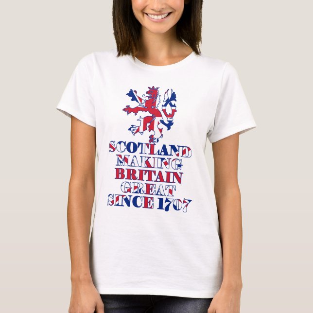 Great British Scottish design T-Shirt (Front)