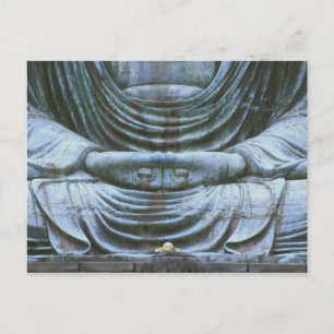 Great Buddha Detail, Kotokuji Temple, Kamakura, 2 Postcard