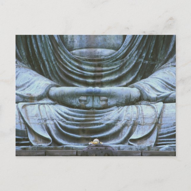 Great Buddha Detail, Kotokuji Temple, Kamakura, 2 Postcard (Front)