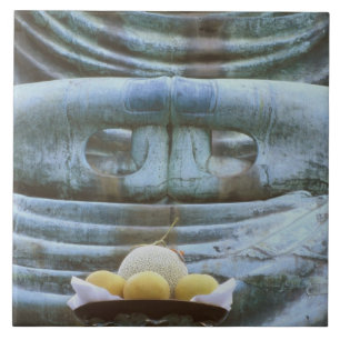 Great Buddha Detail, Kotokuji Temple, Kamakura, Tile