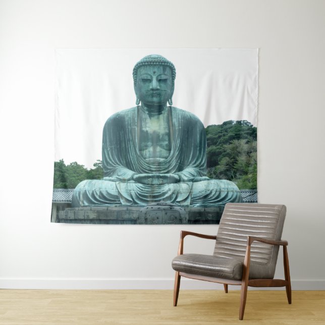 Great Buddha of Kamakura Japan Tapestry (In Situ (Horizontal))