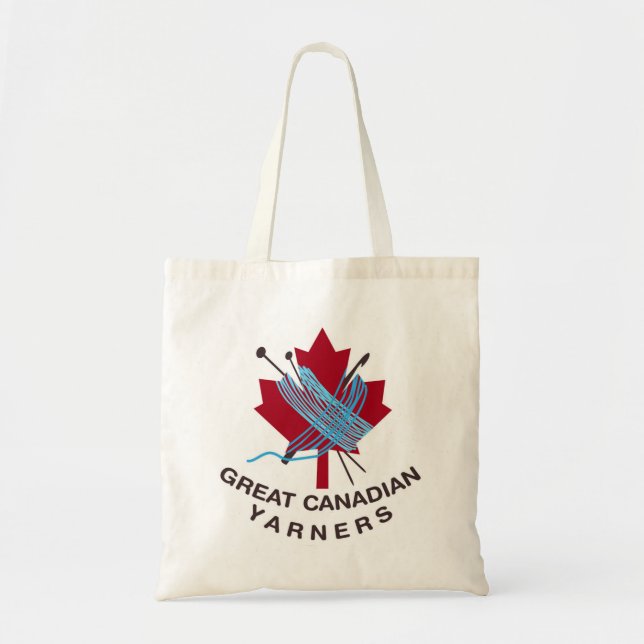 Great Canadian Yarners Tote Bag (Front)