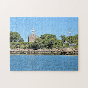 Great Captain Island Lighthouse Connecticut Puzzle