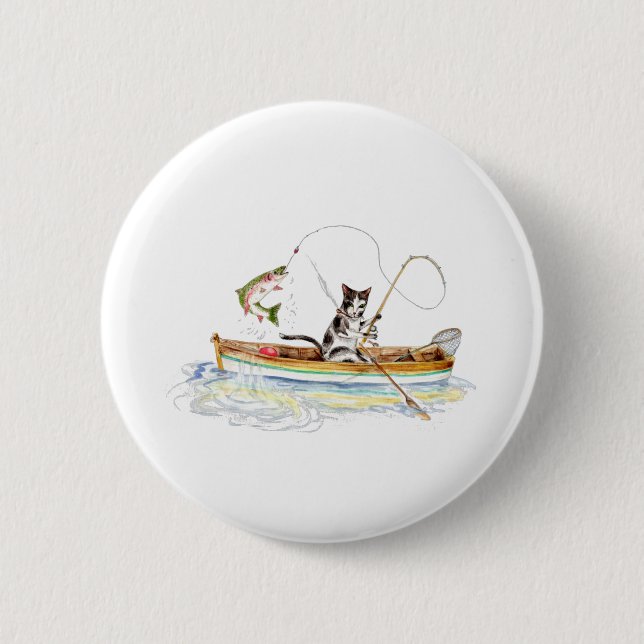 Great Catch! 6 Cm Round Badge (Front)