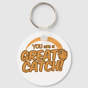 GREAT CATCH! custom key chain
