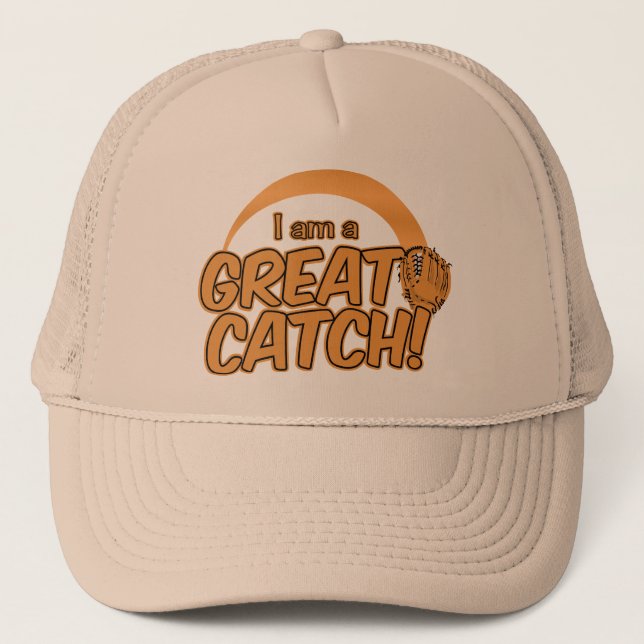 GREAT CATCH! hat - choose colour (Front)