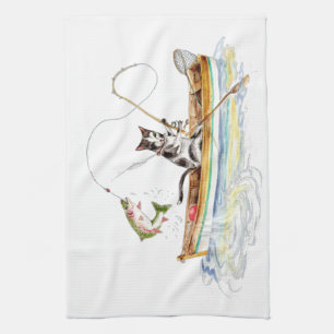 Great Catch! Tea Towel
