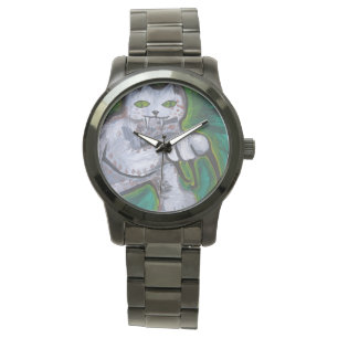 GREAT CATS WATCH BY PAULA REILLY.