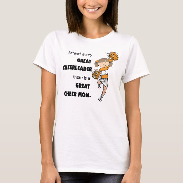 Great Cheer Mum-Orange T-Shirt (Front)