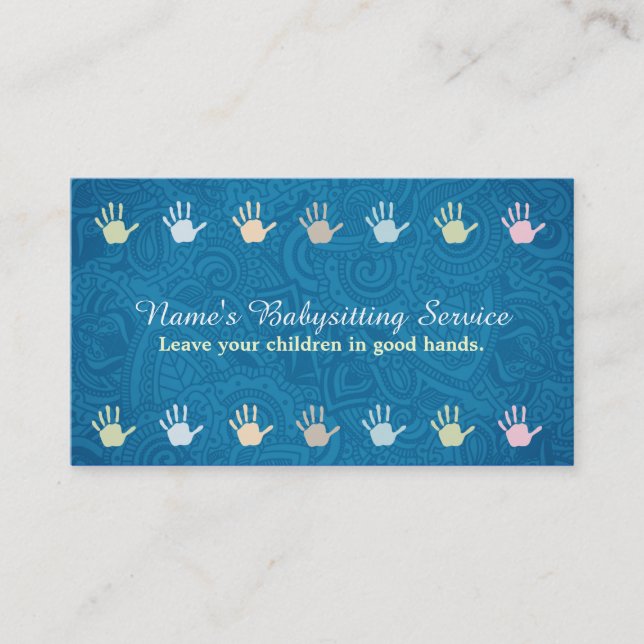 Great Childcare Business Cards (Front)