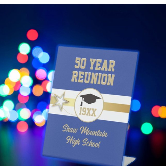 Great Choice! Any year Class Reunion Pedestal Sign (Creator Uploaded)