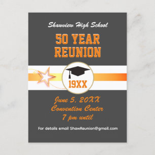 Great Choice! Any year Class Reunion Postcard