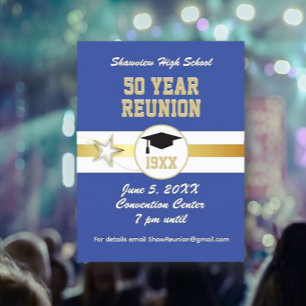 Great Choice! Any year Class Reunion Postcard