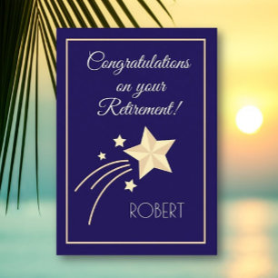 Great Choice!  Custom Retirement card