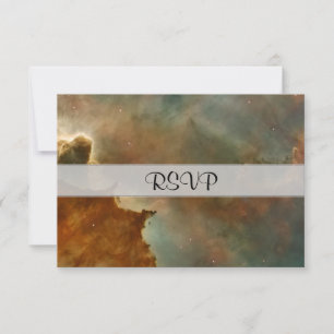 Great Clouds of the Corina Nebula RSVP Card