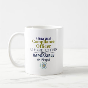 Great Compliance Officer Personalized Name Gift Coffee Mug