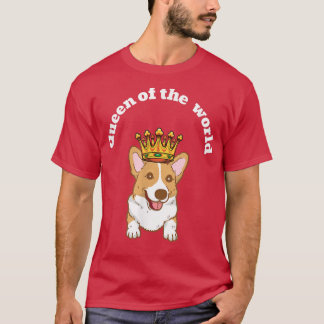 Great corgi Queen dog lover idea, corgi dog, corgi T-Shirt