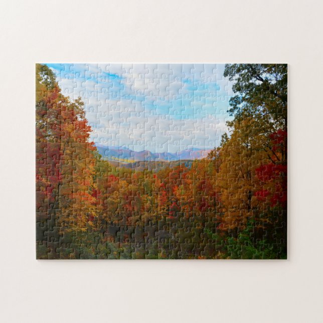 Great Creek  Smoky Mountains. Jigsaw Puzzle (Horizontal)